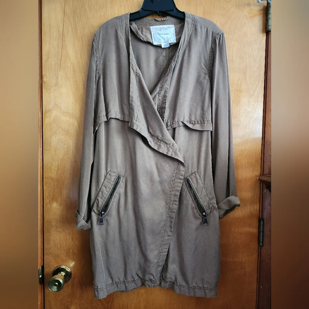 Cartonnier Anthro Belted Trench Coat Lightweight
